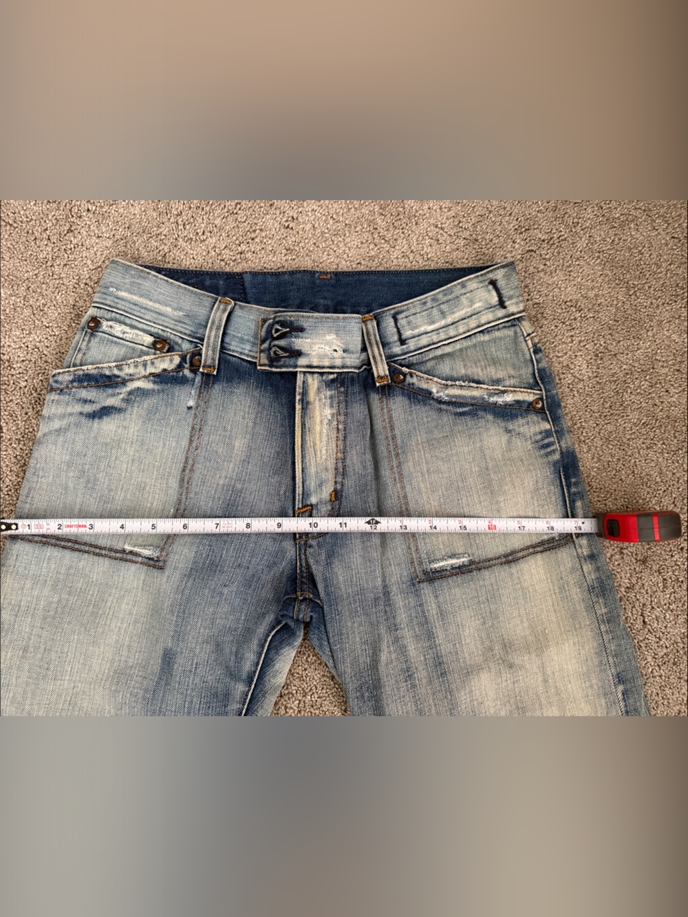 Guess Women's Flare Jeans in Light Blue Wash - Picture 8 of 8